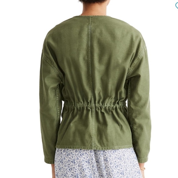 💕x4HP💕Madewell army green utility jacket size small - Picture 2 of 9